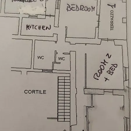 La Casa Del Nespolo, 2 Terrazzi E 2 Bagni In Centro *